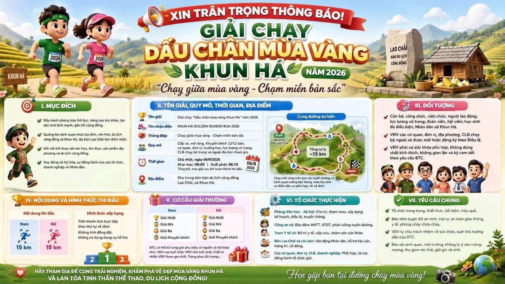 Hai giải chạy mùa thu ở miền Bắc: Khun Há và Bắc Hà qua đường chân núi