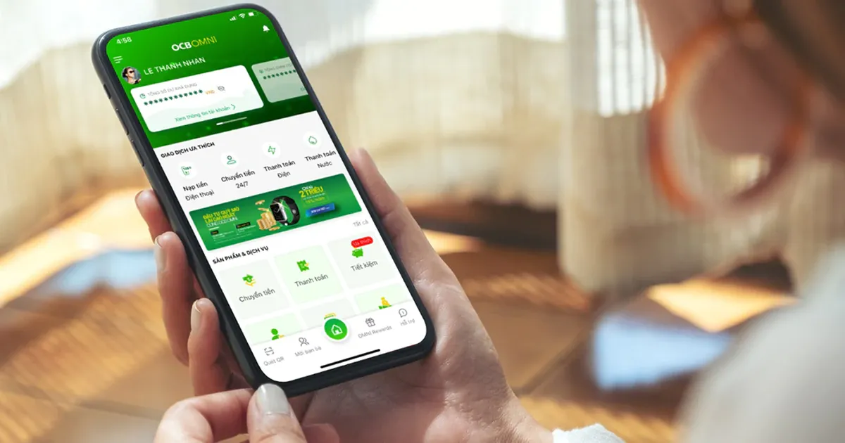 OCB OMNI yêu cầu cập nhật Android trước ngày 26/8 để không mất quyền giao dịch