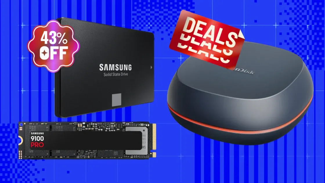SSD giảm giá mạnh: Deal Samsung, SanDisk và Lexar đáng chú ý
