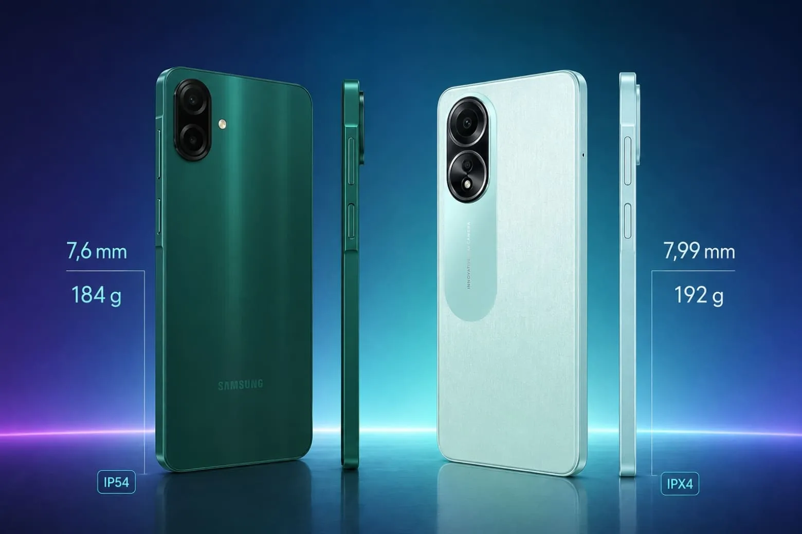 Samsung Galaxy A07 vs OPPO A58 vs HONOR X7c: chọn máy nào dưới 5 triệu?