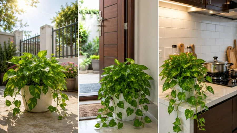 Đặt cây trầu bà đúng vị trí: Hướng dẫn phong thủy và chăm sóc