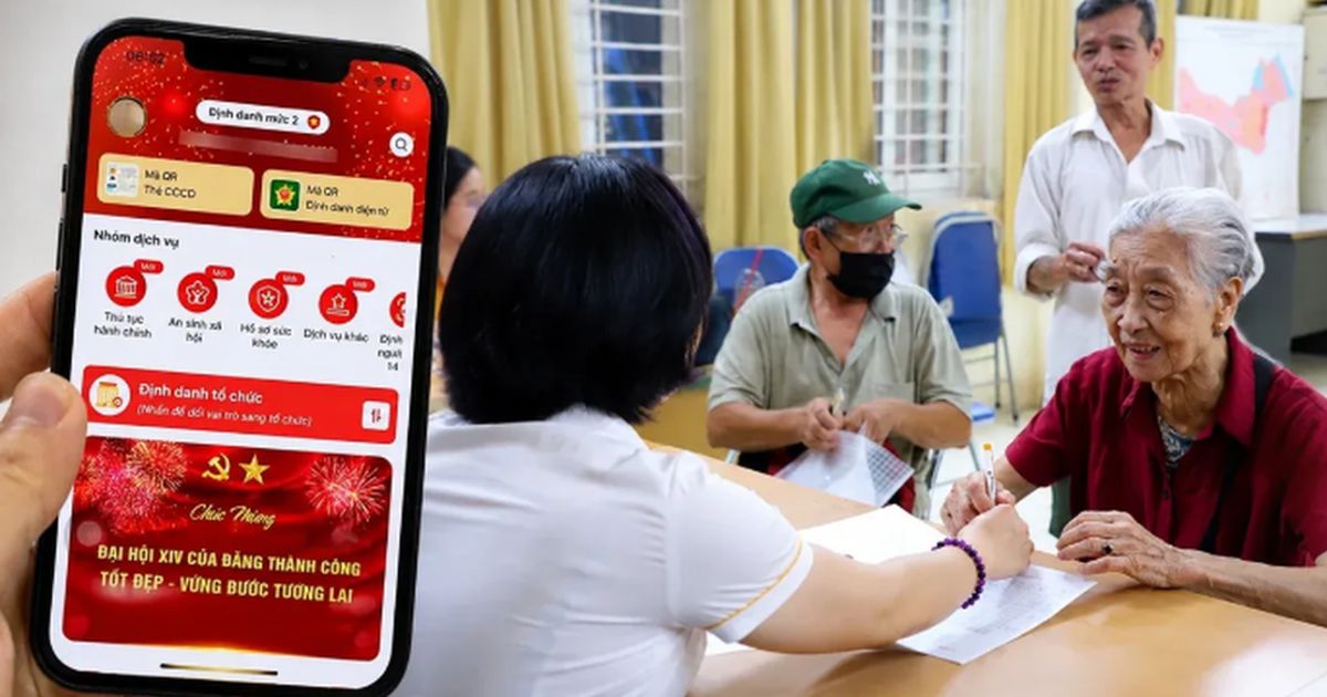 Nhận lương hưu và trợ cấp BHXH trực tiếp qua VNeID