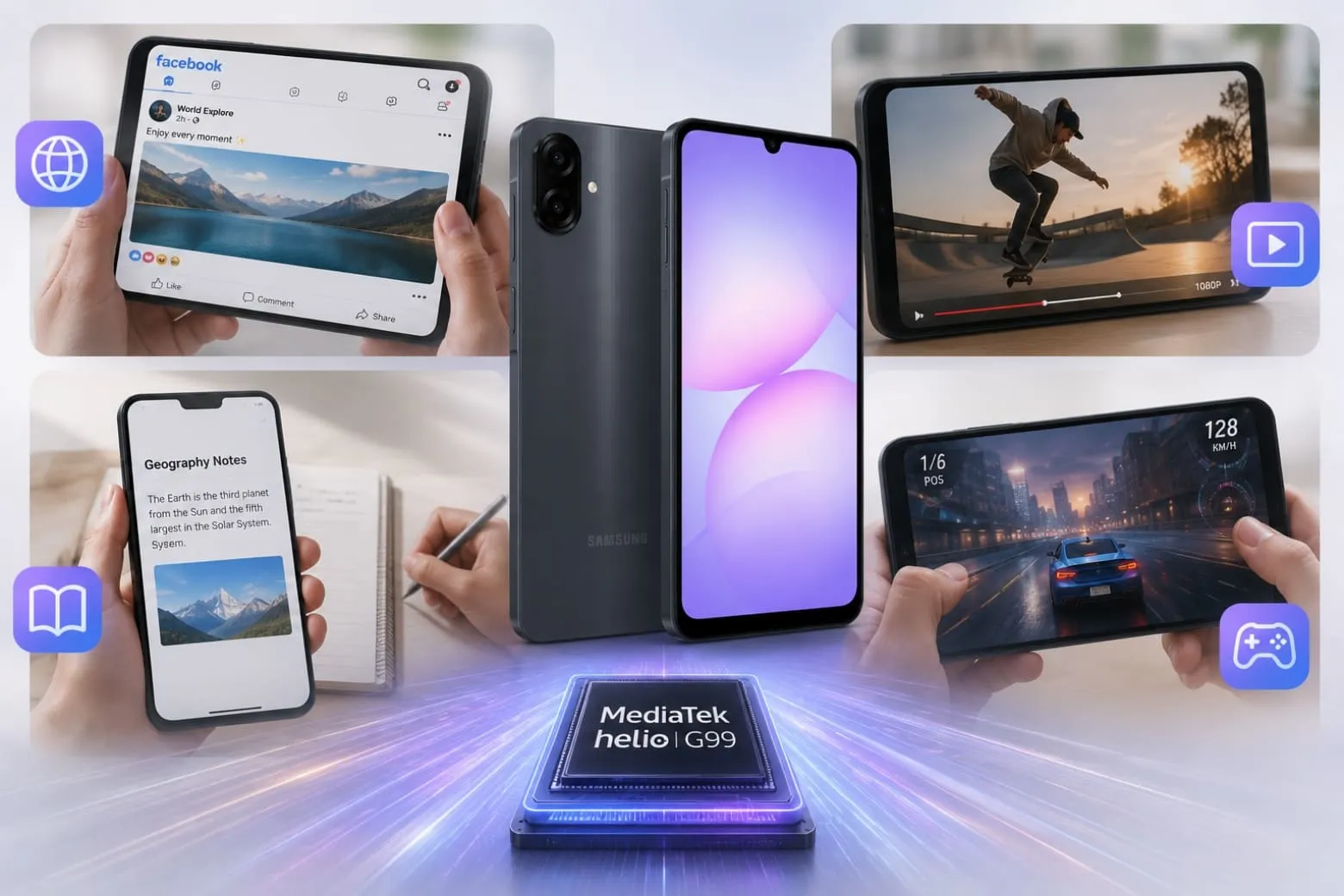 Samsung Galaxy A07 vs A07 5G: Nên nâng cấp vì hiệu năng hay pin?