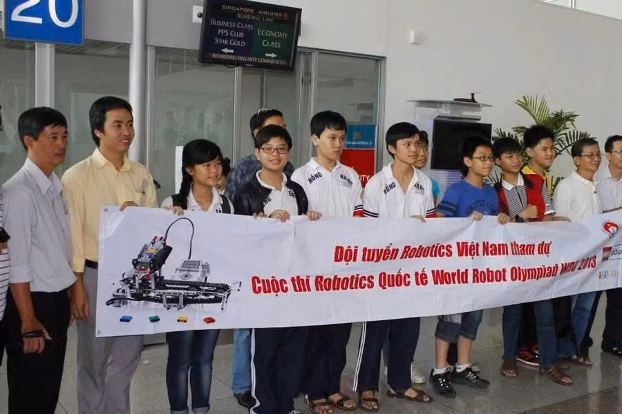 Cuộc thi robotics học sinh đang thắp lửa STEM trong trường học