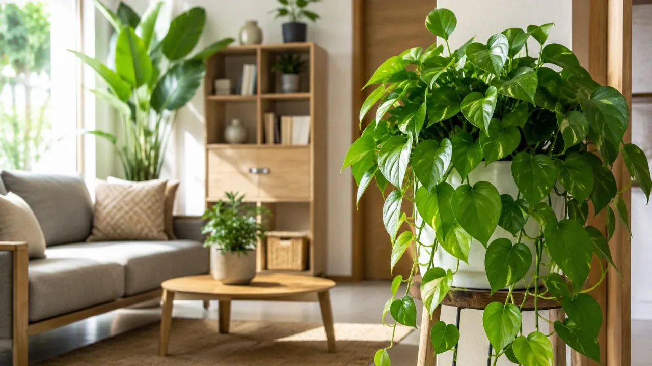 Đặt cây lưỡi hổ và trầu bà đúng vị trí phong thủy