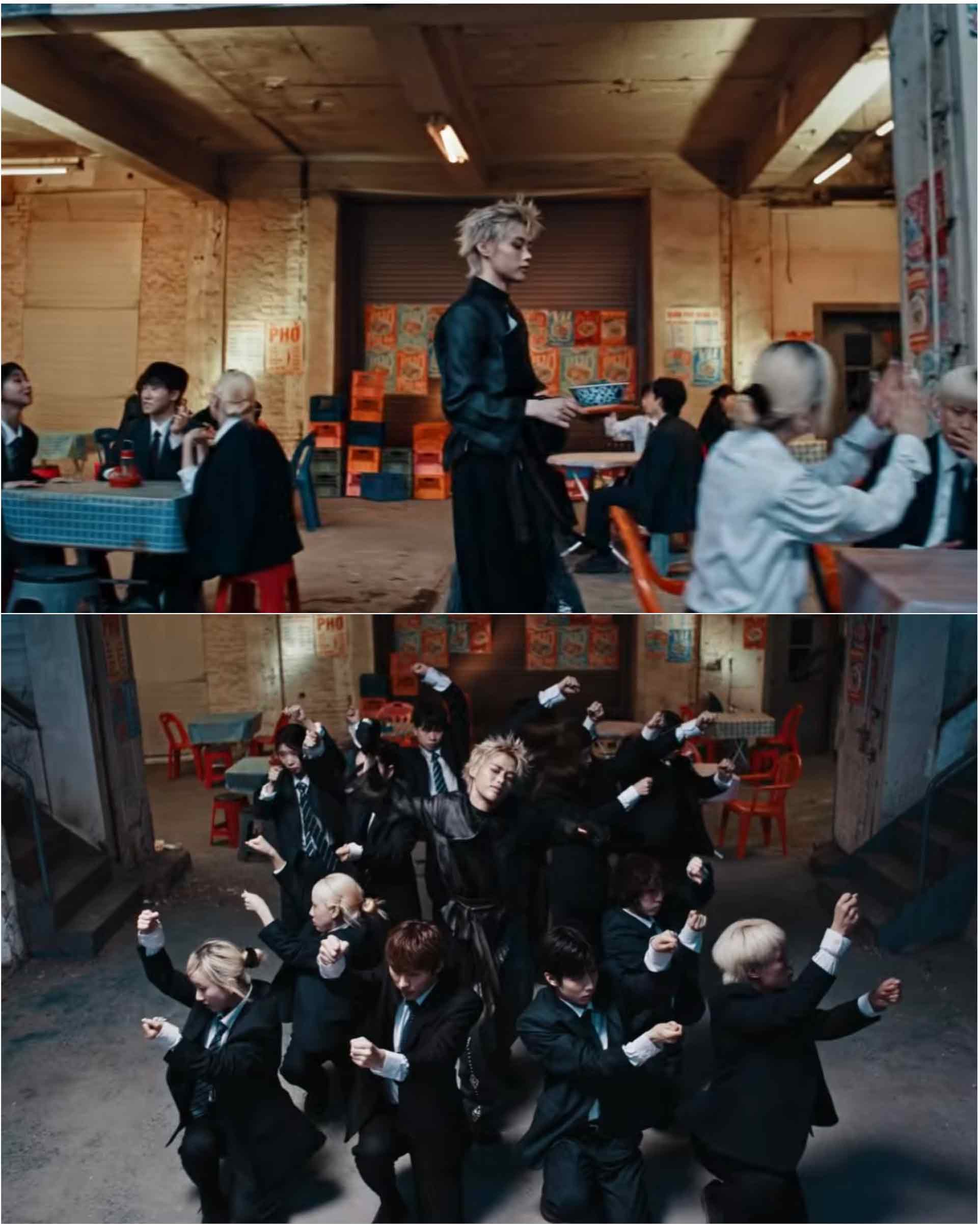 Hanbin mang phở và áo dài vào MV solo K-pop No Fear