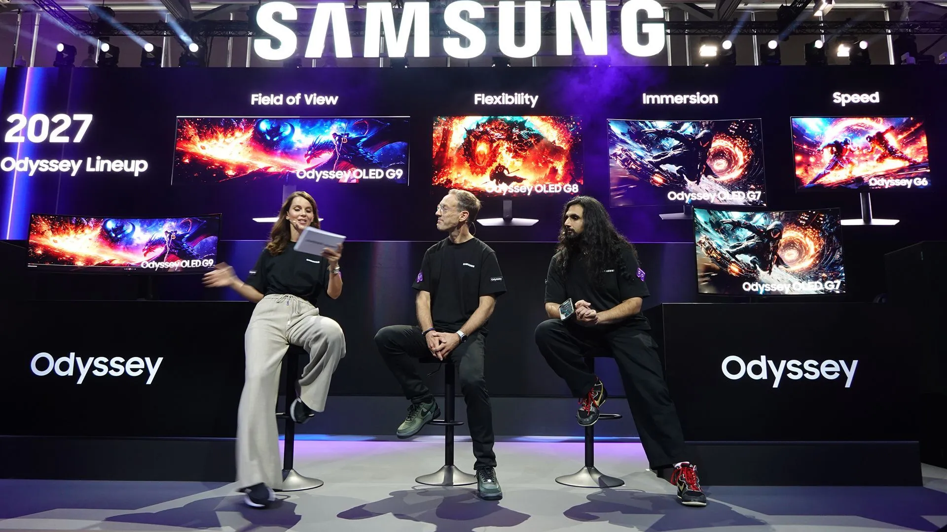 Samsung và iiyama khuấy đảo Gamescom với màn hình gaming OLED cực đoan