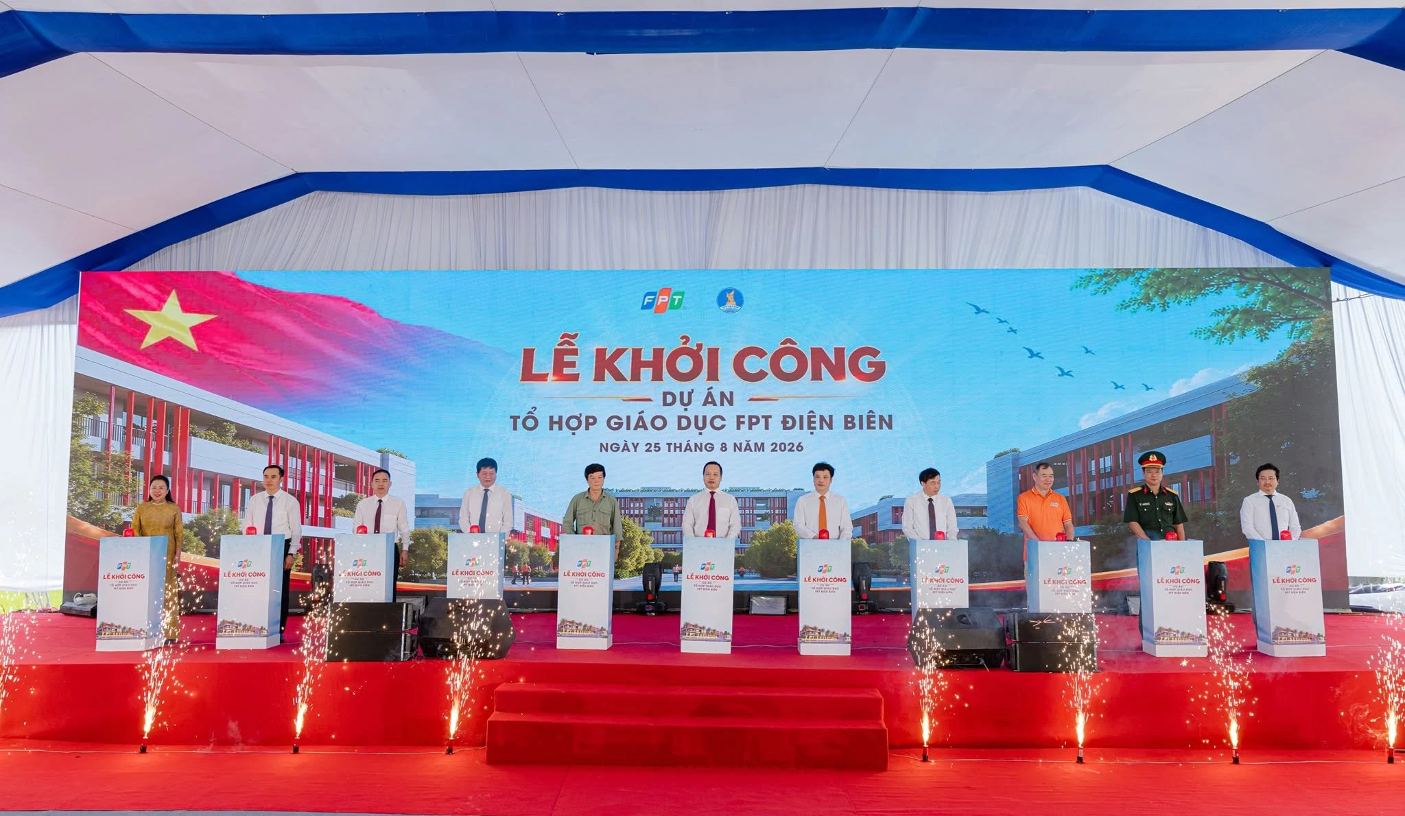 Tổ hợp giáo dục FPT Điện Biên 650 tỷ: Bước nhảy hạ tầng cho 6.000 người học mỗi năm
