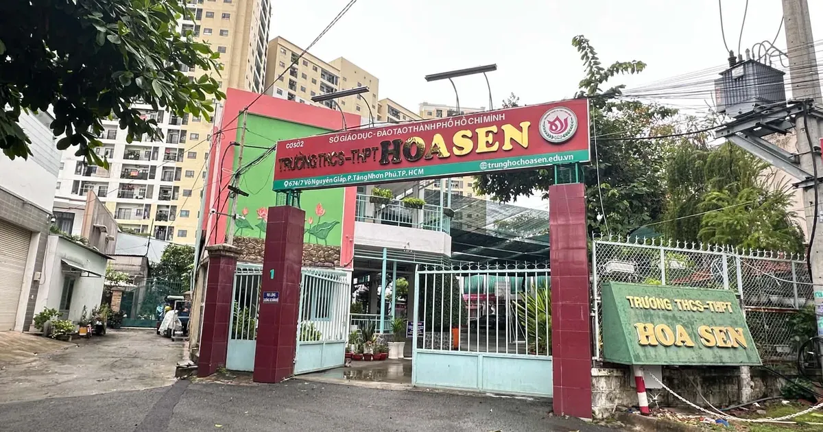 700 học sinh buộc chuyển trường từ cơ sở 2 Hoa Sen: Lời cảnh tỉnh về trường tư không cấp phép