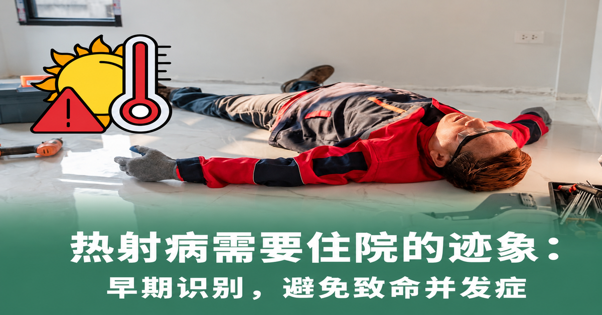 Những dấu hiệu cảnh báo sốc nhiệt bạn tuyệt đối không được bỏ qua