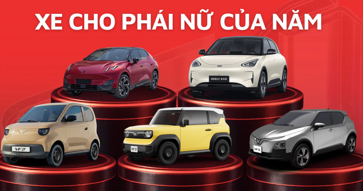 Top 5 xe dành cho phụ nữ: Từ mini điện 188 triệu tới SUV gần 900 triệu