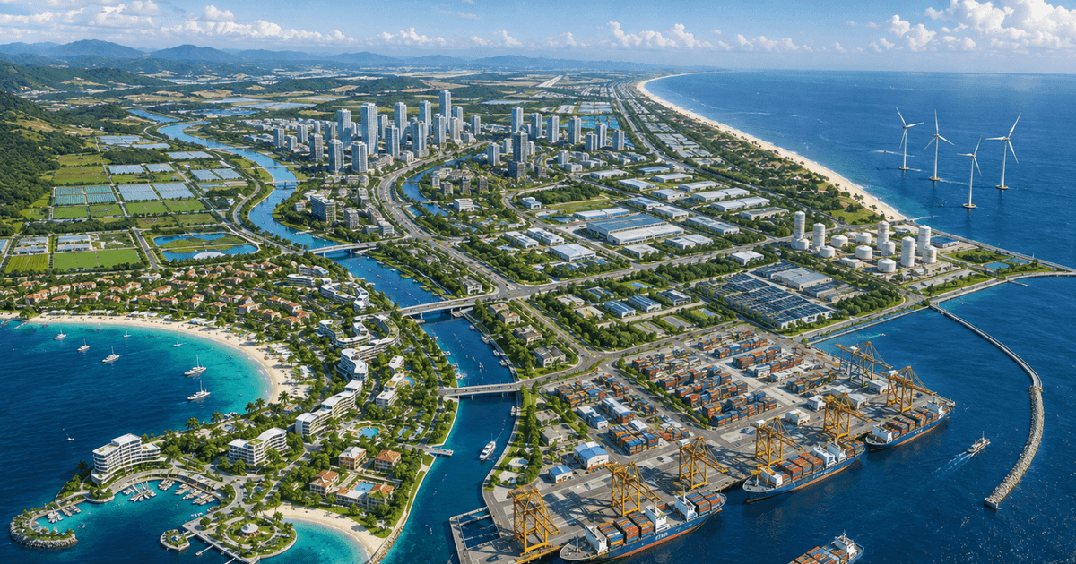 Siêu dự án lấn biển: Từ Paradise Lagoon đến cực tăng trưởng mới miền Tây