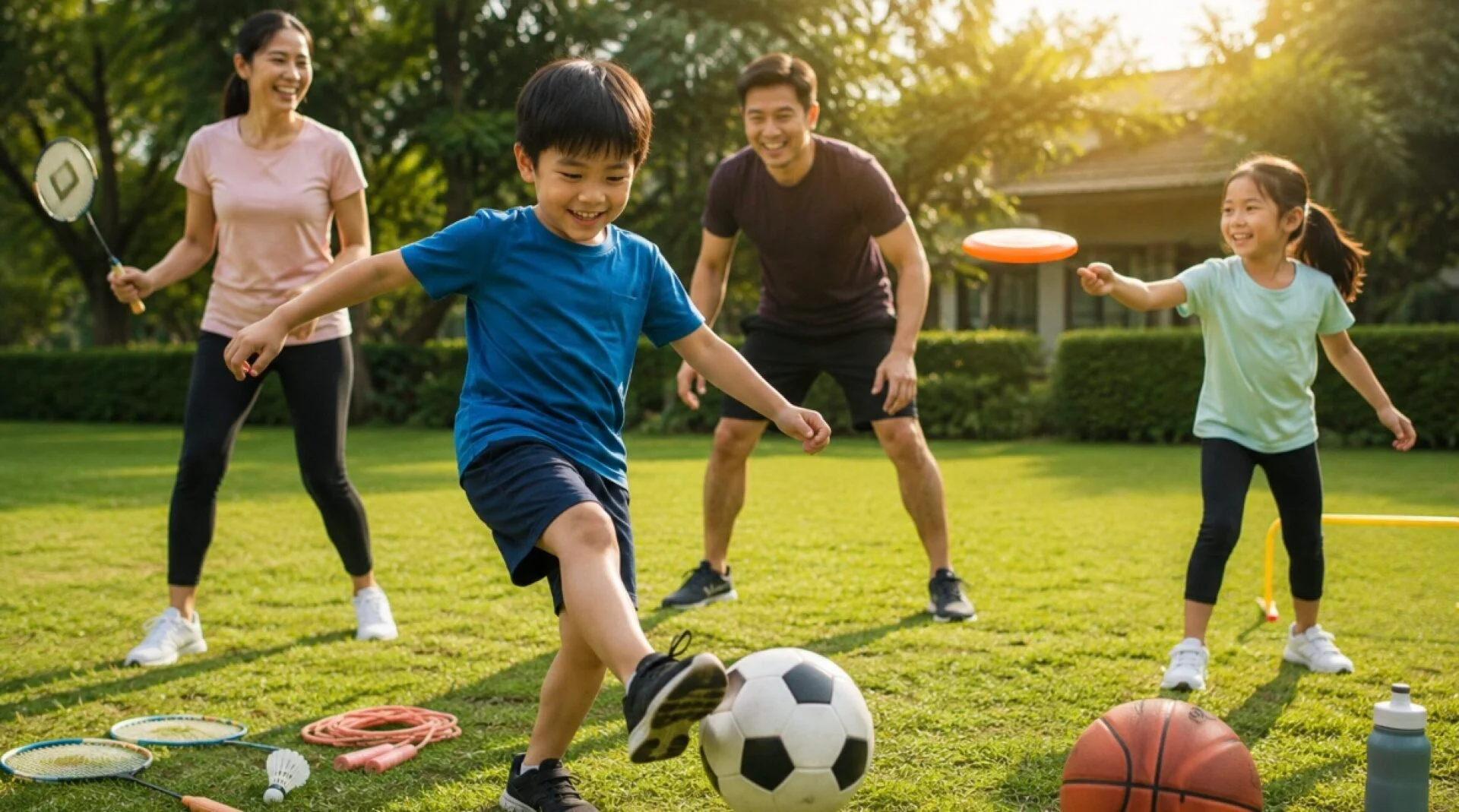 5 Aktiviti Sukan Murah Untuk Kekalkan Anak Aktif Cuti Sekolah