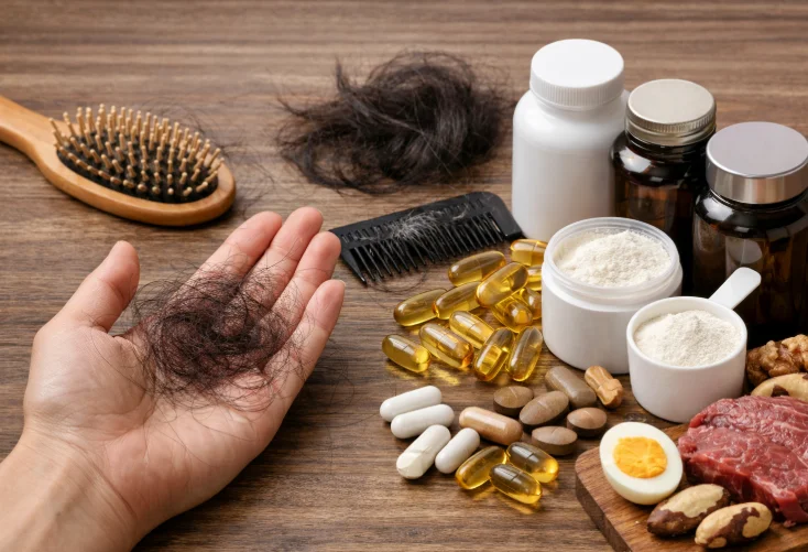 Rụng tóc liên tục: Thiếu chất gì và nên ăn gì?