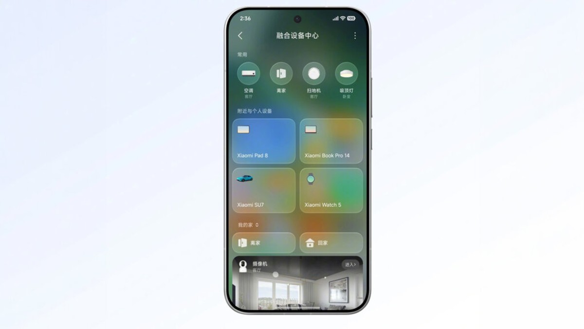HyperOS 4 nâng cấp Trung tâm thiết bị: nhà thông minh Xiaomi gọn trong một giao diện