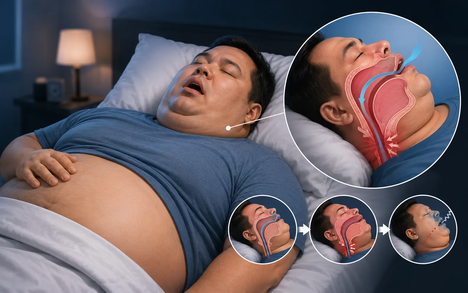 Ngáy to và ngừng thở khi ngủ: hồi chuông báo động cho tim mạch