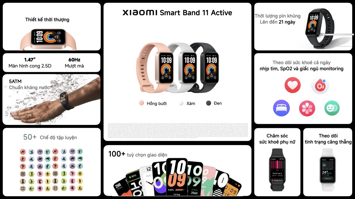 Redmi Watch 6 Series: Chọn mẫu nào từ 790.000 đồng?