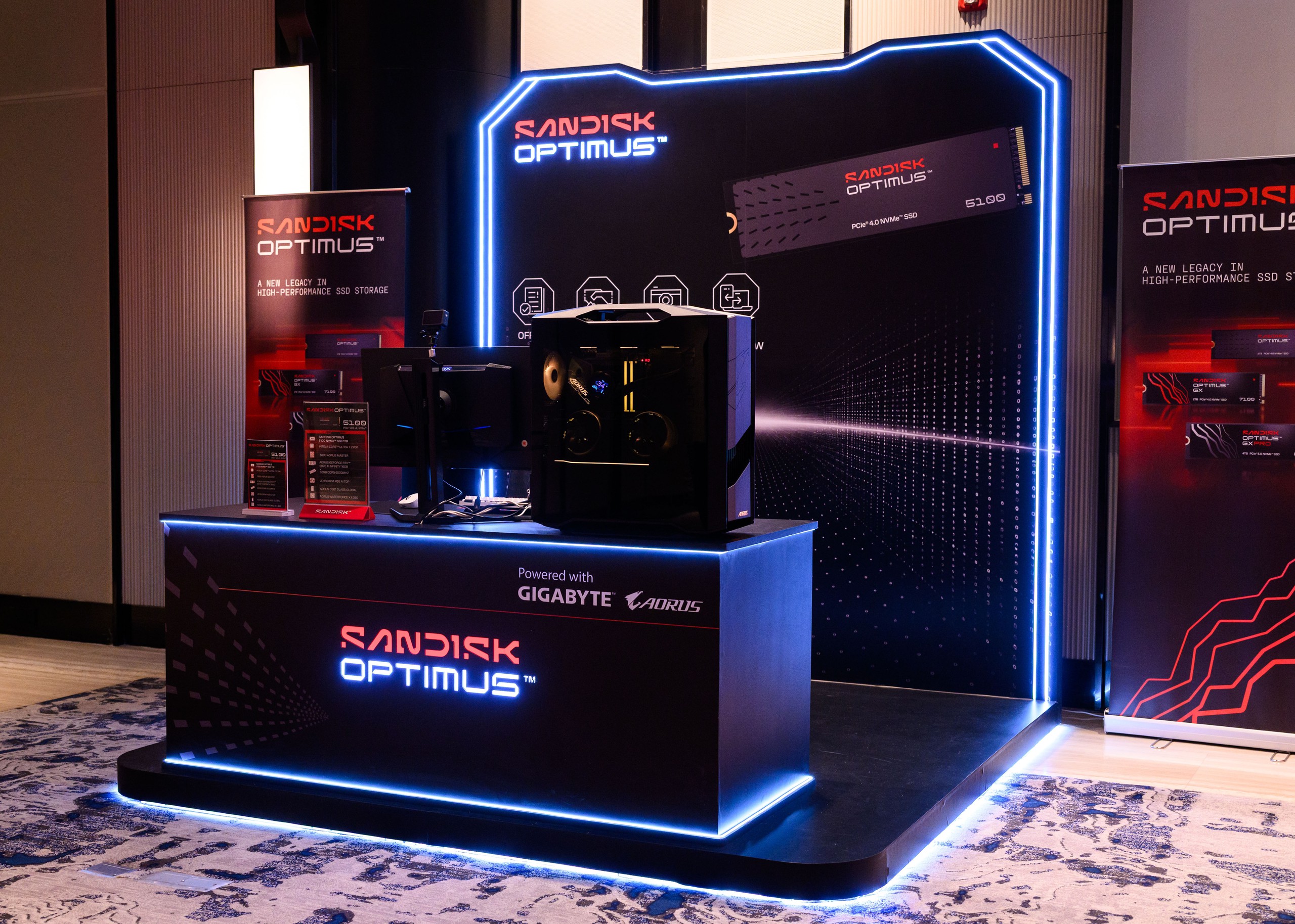 SanDisk Optimus chính thức ra mắt: ba dòng SSD cho game thủ và chuyên nghiệp