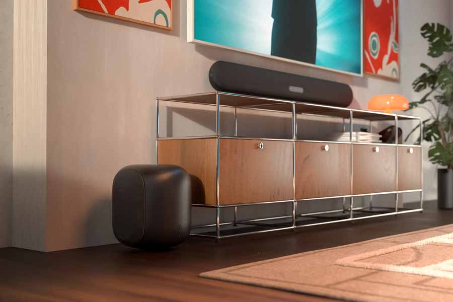 Bluesound PULSE SUB: loa sub không dây 350W cho hệ thống multiroom