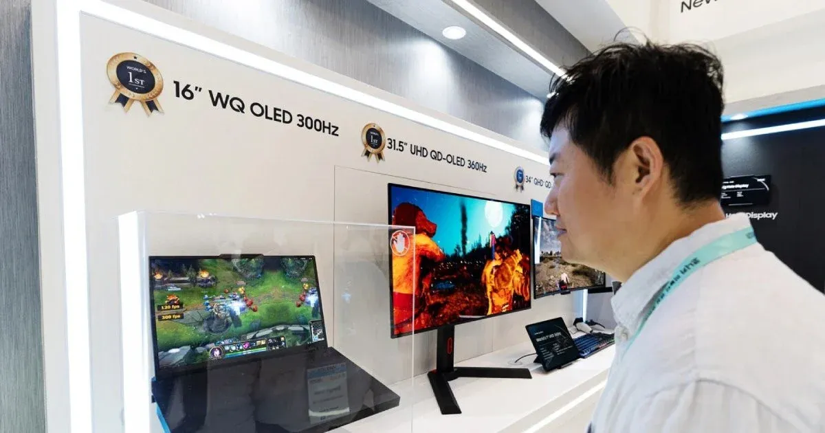 Màn hình laptop OLED 300Hz của Samsung: Bước ngoặt cho game thủ và nhà sáng tạo