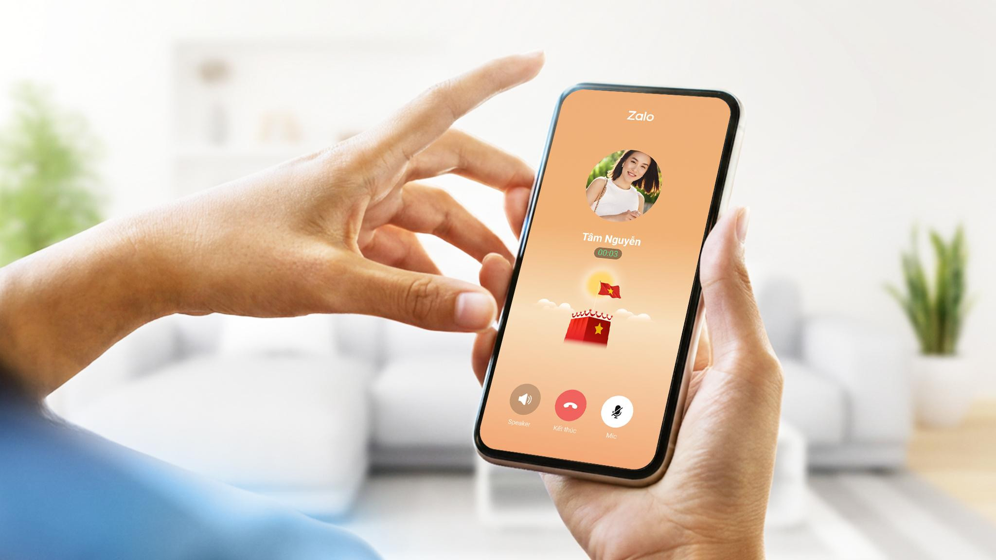 Zalo ra mắt hình nền cuộc gọi đặc biệt kỷ niệm Quốc khánh 2/9