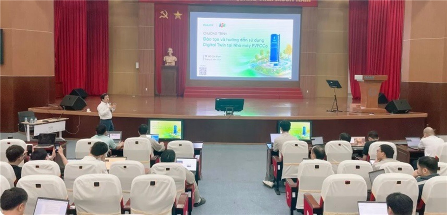 Nhà máy Đạm Phú Mỹ thành nhà máy thông minh nhờ Digital Twin