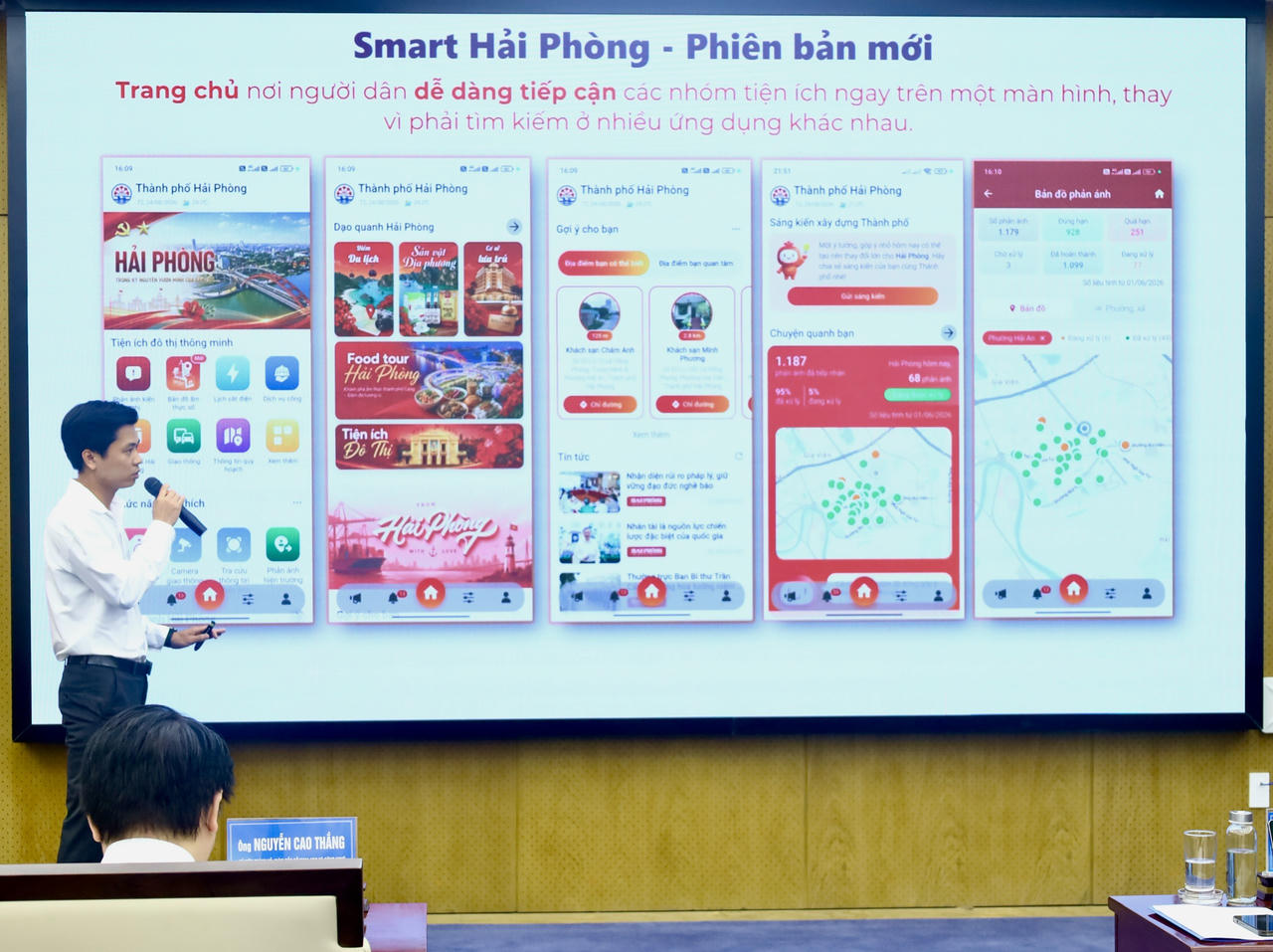 Smart Hải Phòng phiên bản mới: Một ứng dụng, cả hệ sinh thái dịch vụ công