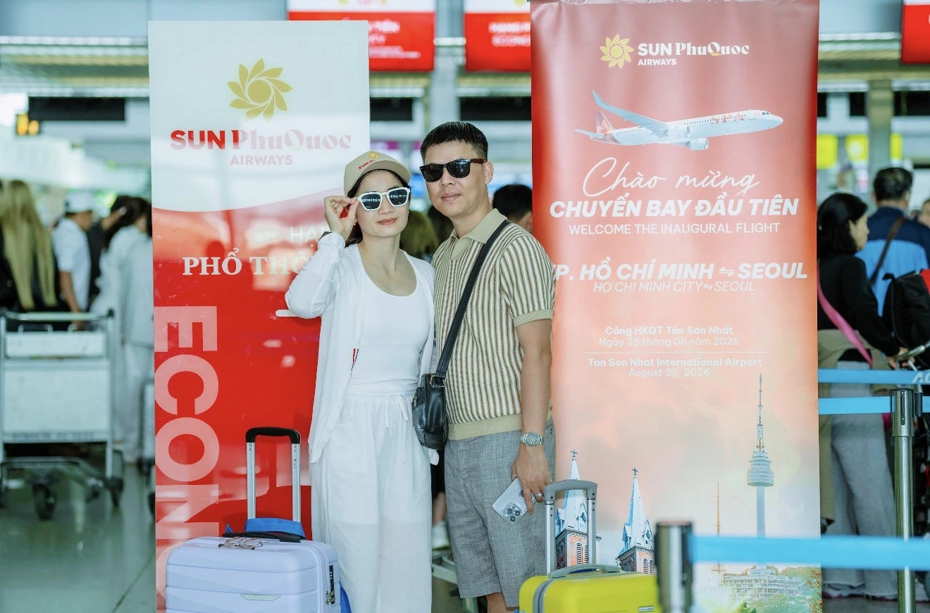 Sun PhuQuoc Airways mở hai đường bay thẳng tới Seoul: Cú hích cạnh tranh cho khách Việt