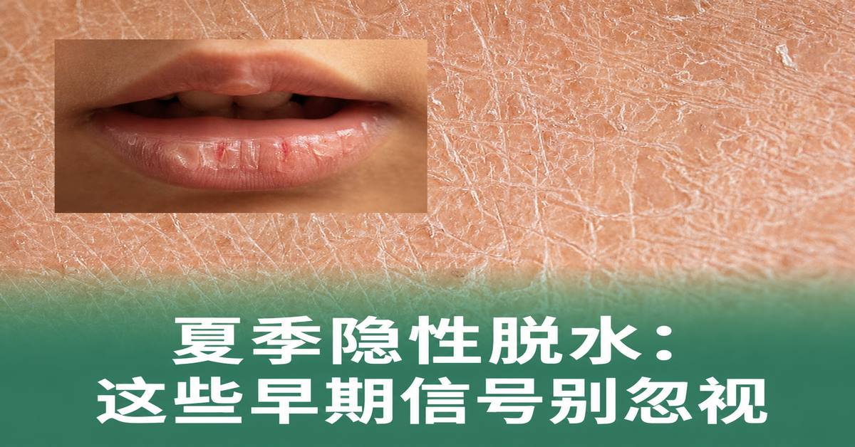 Người cao tuổi và mất nước âm thầm mùa hè: đừng chờ tới lúc khát