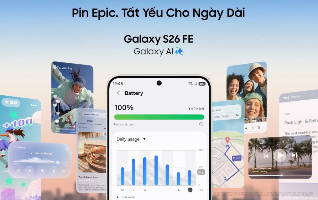 Galaxy S26 FE và tham vọng đưa camera AI flagship xuống tầm trung