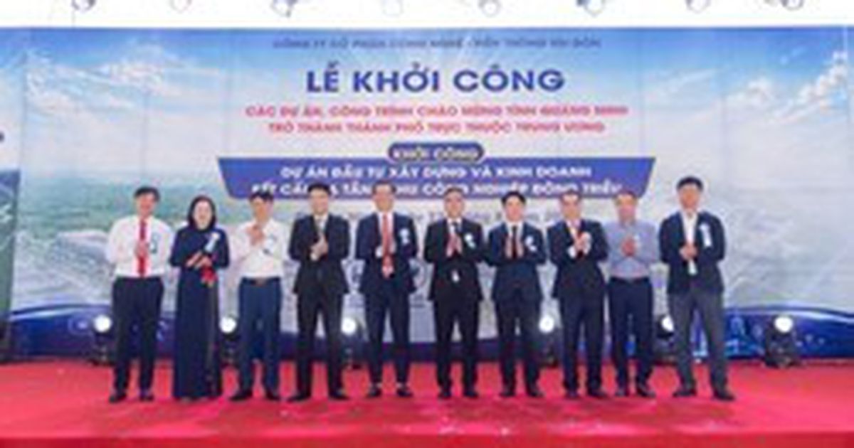 Khu công nghiệp 1.500 tỷ đồng tại Quảng Ninh: Canh bạc công nghệ cao và logistics