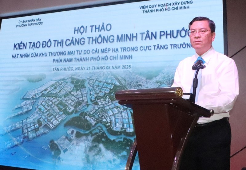 Phường Tân Phước: Hạt nhân đô thị cảng thông minh gắn khu thương mại tự do Cái Mép Hạ