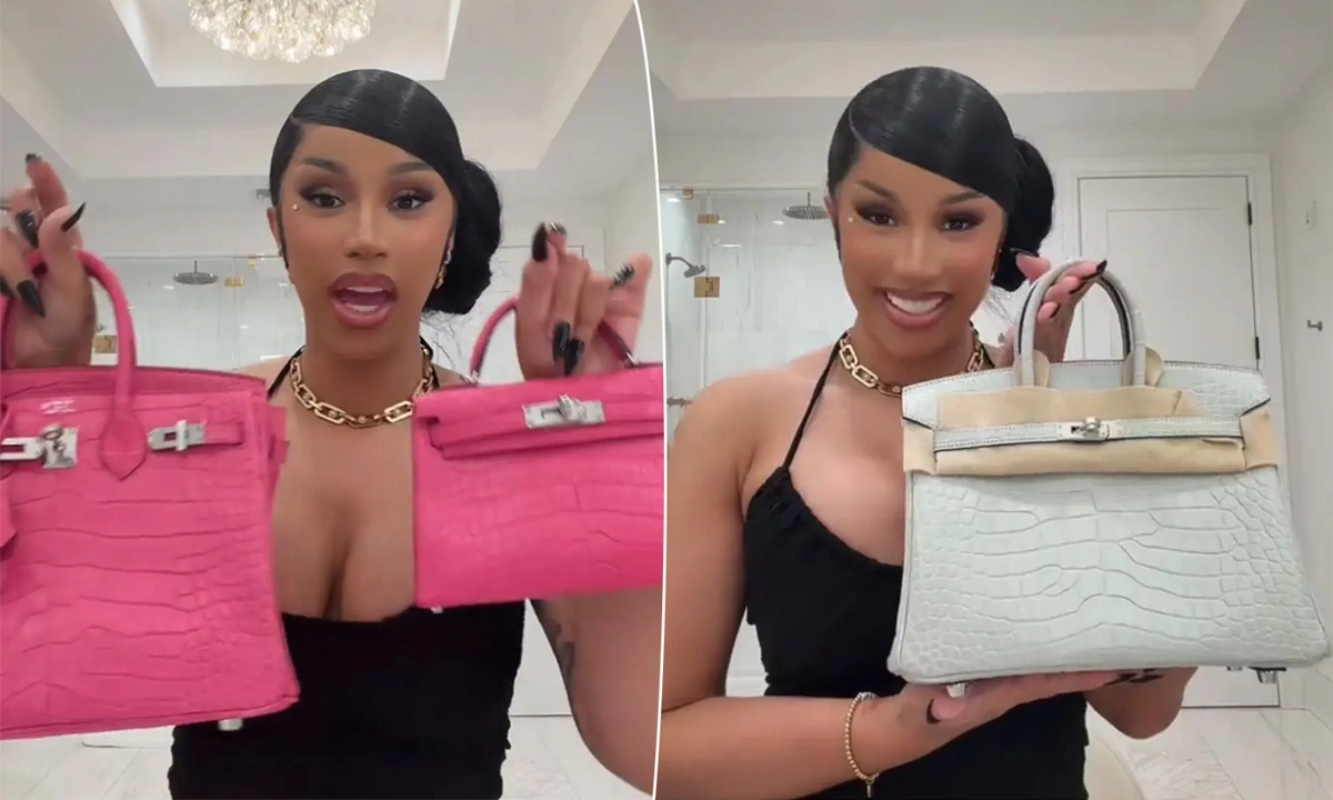 Cardi B Chi Đậm Cho Túi Hàng Hiệu: Địa Vị Mới Của Xu Hướng Sưu Tập Xa Xỉ