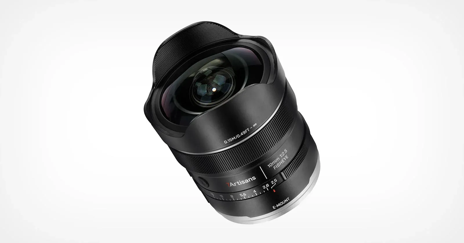 Ống kính fisheye full-frame lấy nét tự động giá rẻ: 7artisans AF 10mm f/2.5 mở cánh cửa sáng tạo