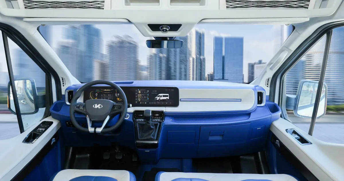 Xe điện 16 chỗ tầm 450km: Bước ngoặt cho dịch vụ vận tải