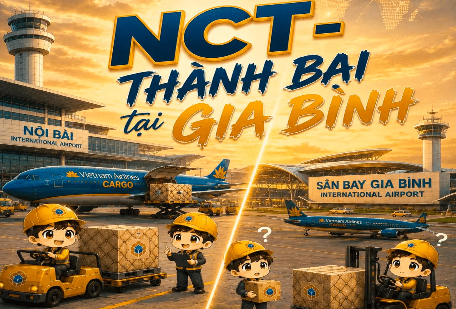 Sân bay Gia Bình: động lực logistics mới của miền Bắc