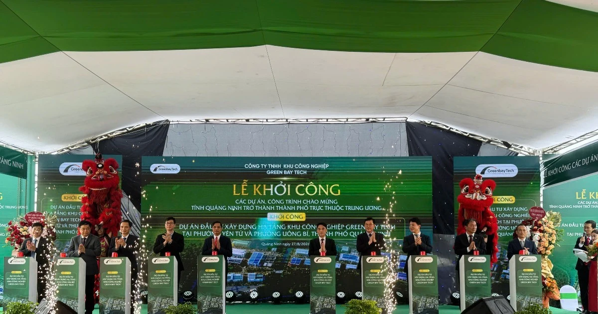 Quảng Ninh khởi công Green Bay Tech Park 5.700 tỷ đồng