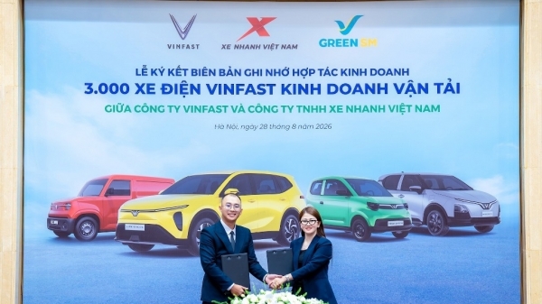 Xe Nhanh và BYD NEG thúc đẩy chuyển đổi xanh đội xe điện