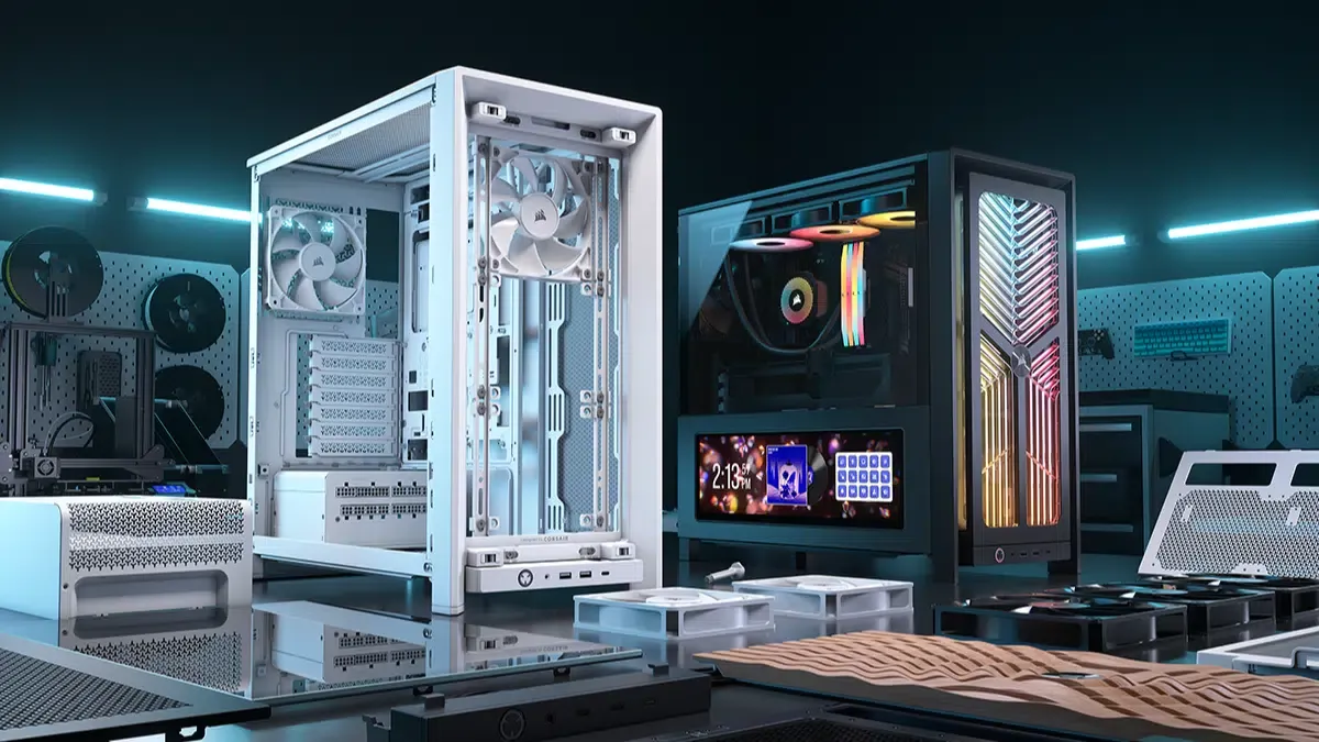 MSI, DeepCool và Corsair đẩy giới hạn vỏ case gaming mới