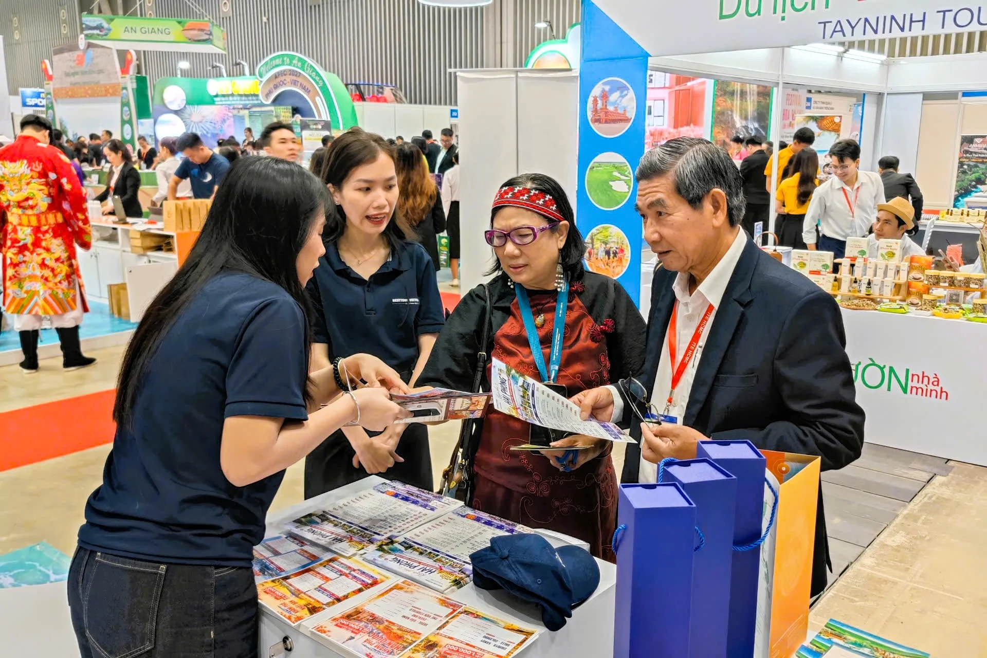 Ba thành phố nào đang chiêu dụ du khách quốc tế tại ITE HCMC?
