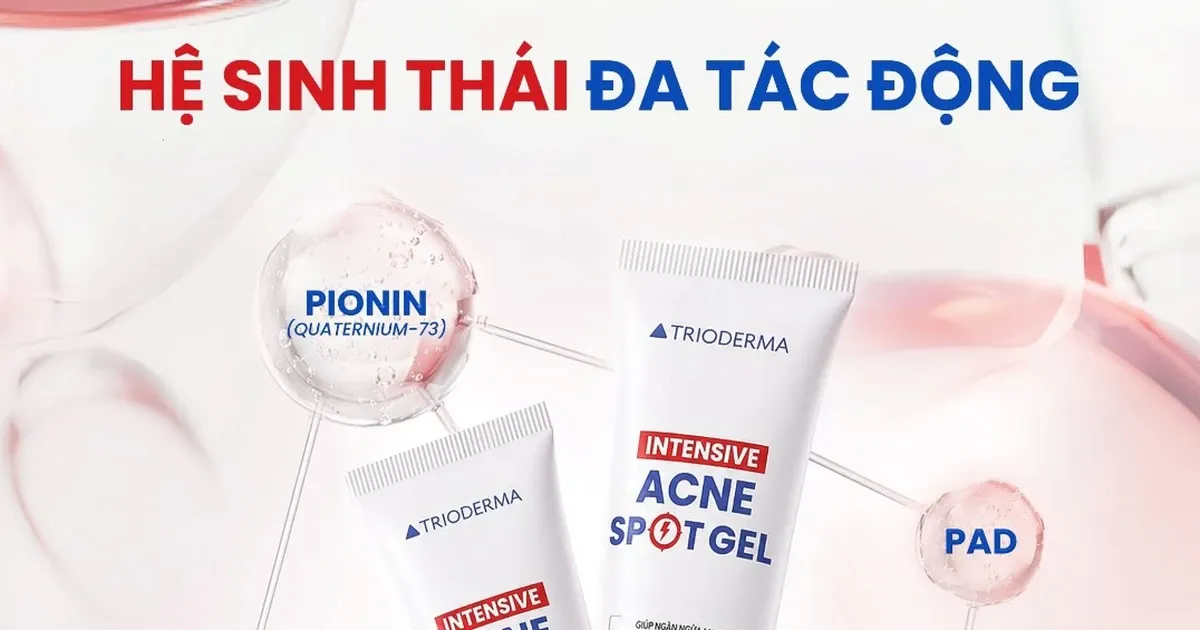 Review Trioderma Intensive Acne Spot Gel: xẹp mụn viêm trong 24 giờ?