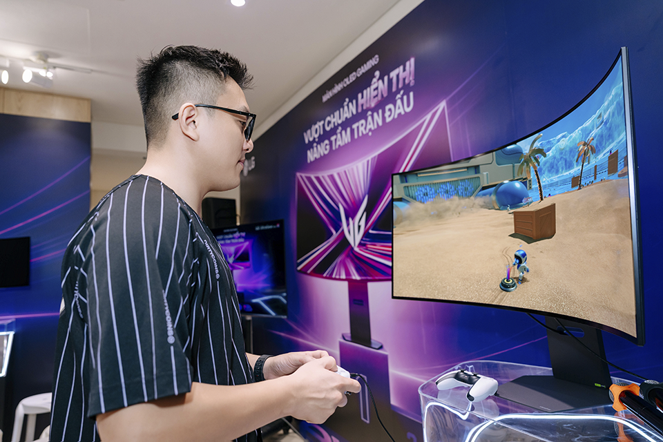 Màn hình gaming LG UltraGear 5K2K OLED: AI và tần số quét cao đang viết lại luật chơi