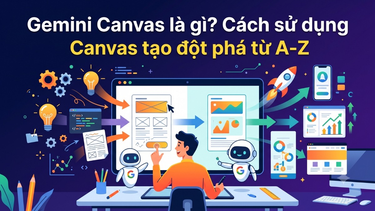Gemini Canvas: Hướng dẫn tạo nội dung và infographic động