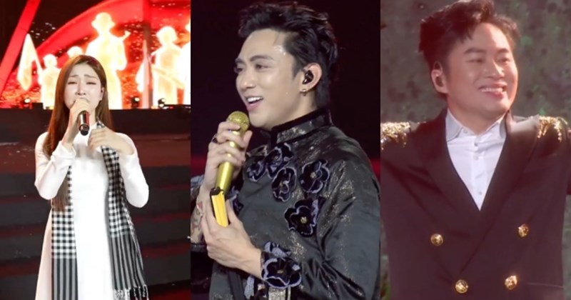 Hòa Minzy khiến hàng chục nghìn khán giả rơi lệ tại concert Tổ quốc trong tim