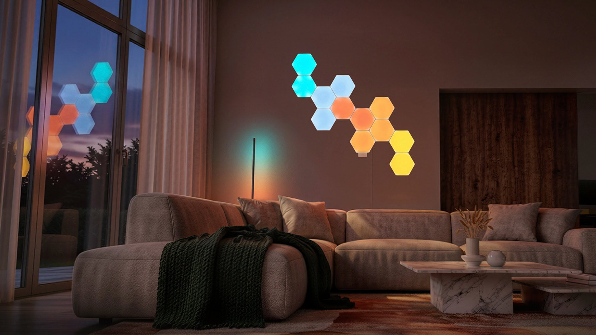 Philips Hue và Nanoleaf hợp nhất: Một ứng dụng cho cả hệ thống chiếu sáng