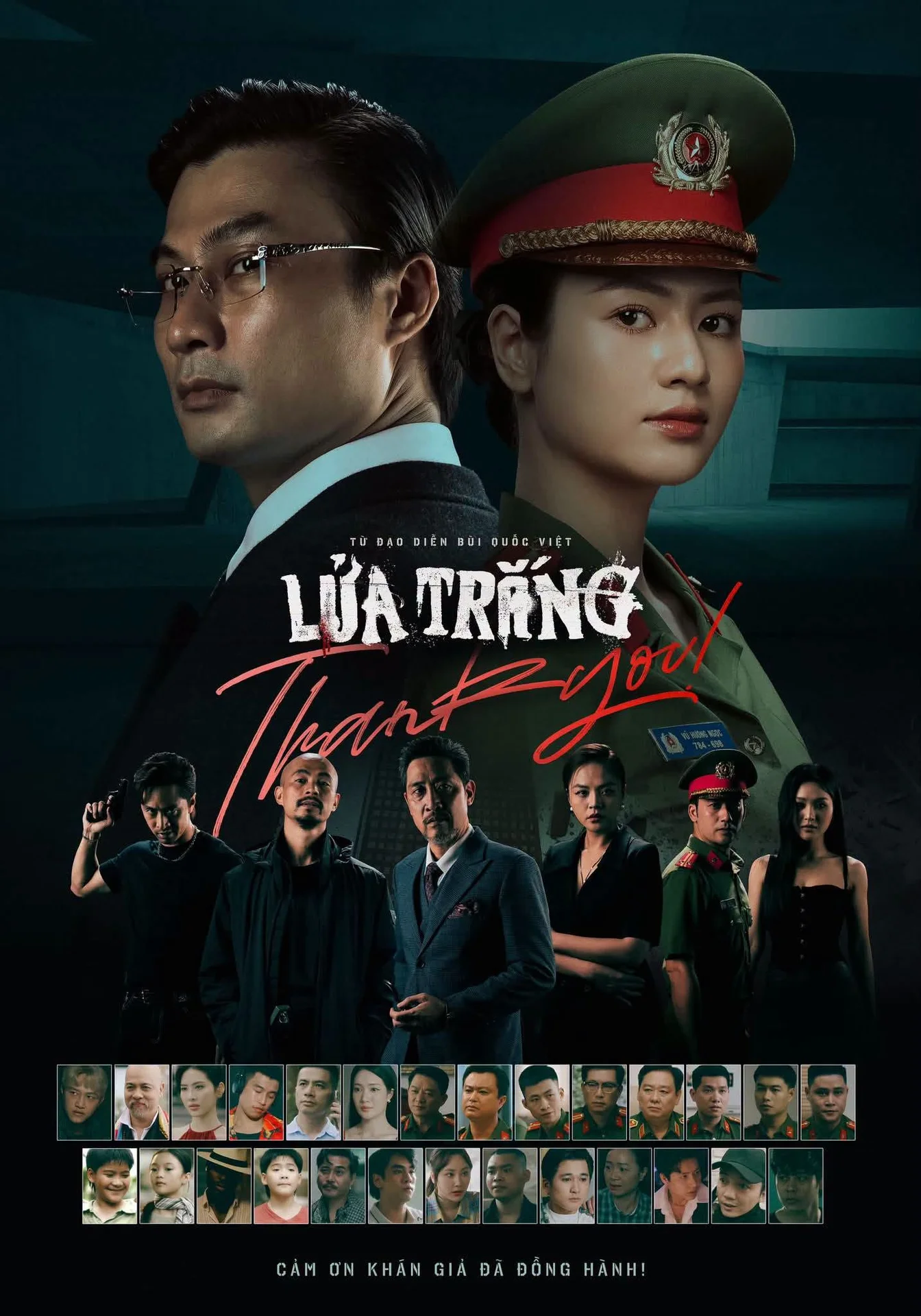 Lửa Trắng khép lại với rating 7,91%: bước ngoặt của phim hình sự Việt