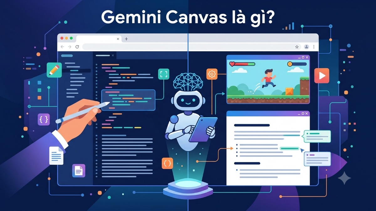 Gemini Canvas: Hướng dẫn tạo nội dung và infographic động