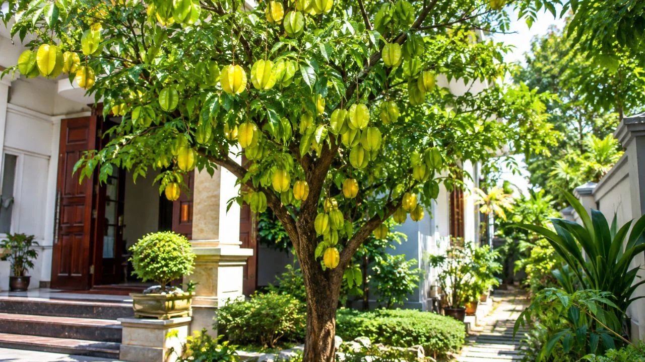 Cây khế phong thủy: Đặt ở đâu để hút tài lộc nhà