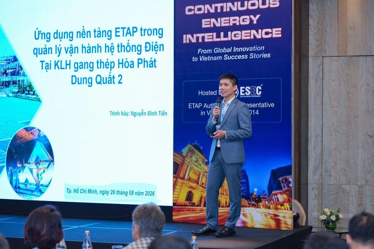 ETAP Spark Vietnam: Trí tuệ năng lượng cho hệ thống điện thông minh