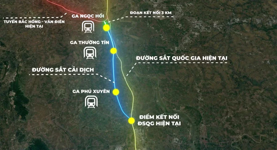 Dịch chuyển đường sắt Phú Xuyên - Ngọc Hồi: Hà Nội chọn ưu tiên đường bộ hay đường sắt?